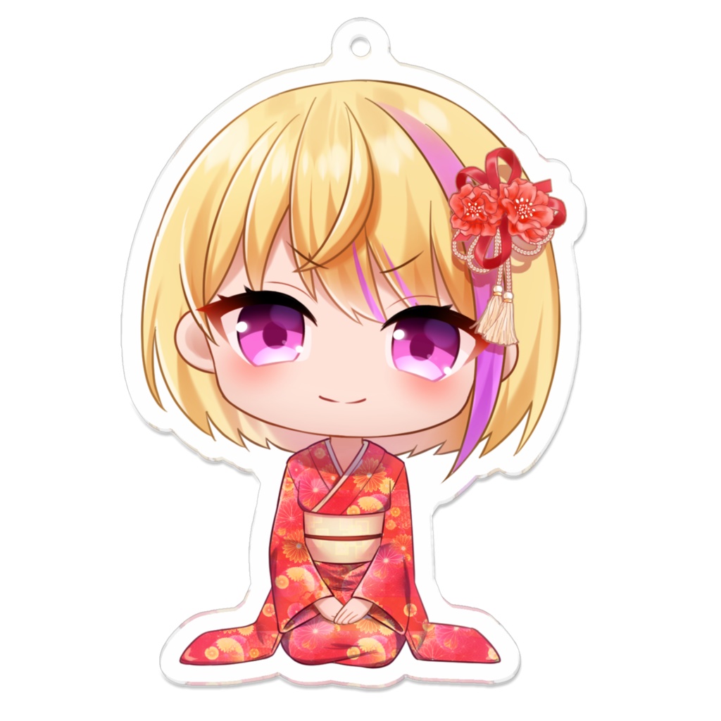 ぴゅこるお正月アクキー