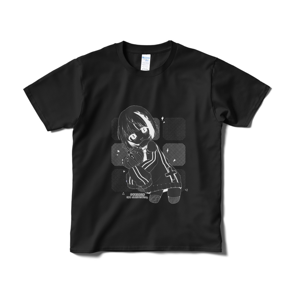 «1周年記念»ぴゅこるサブカル風Tシャツ 単色ver.