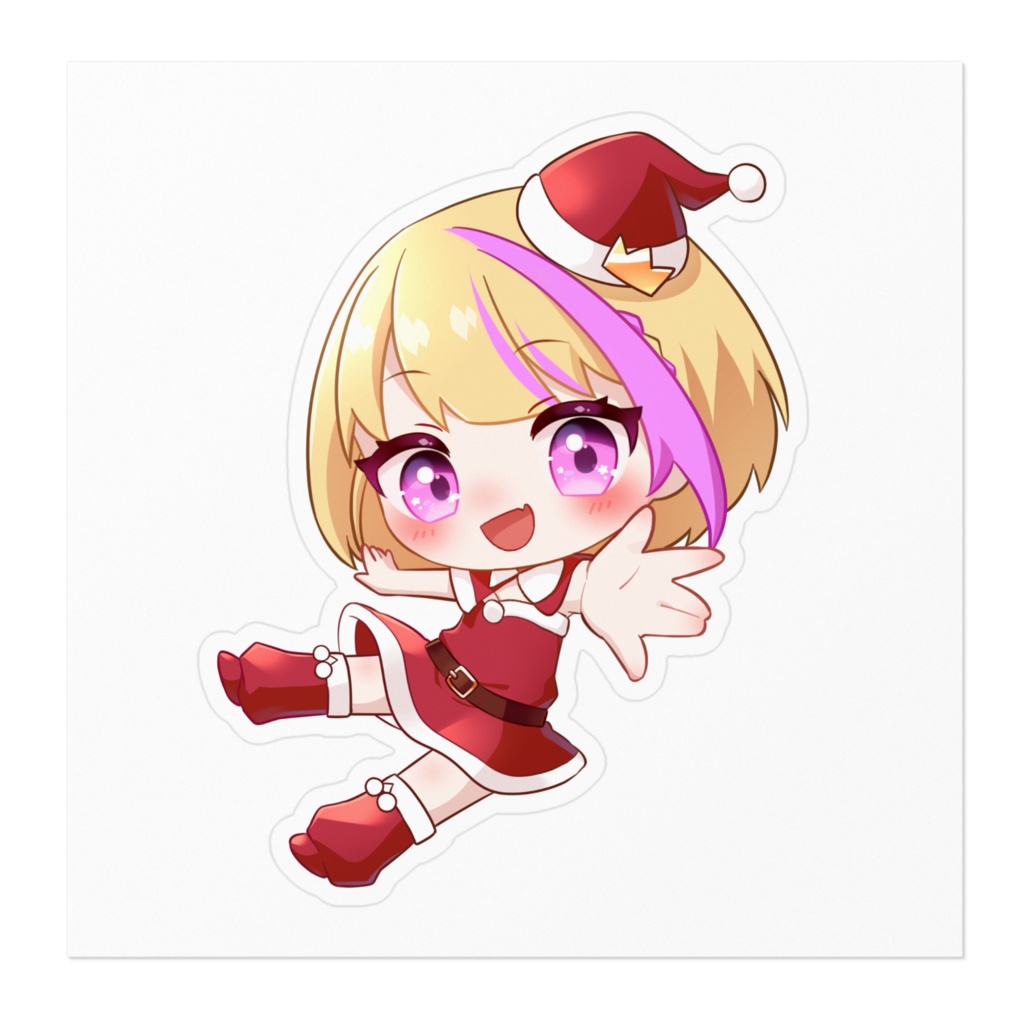 2023年サンタぴゅこステッカー