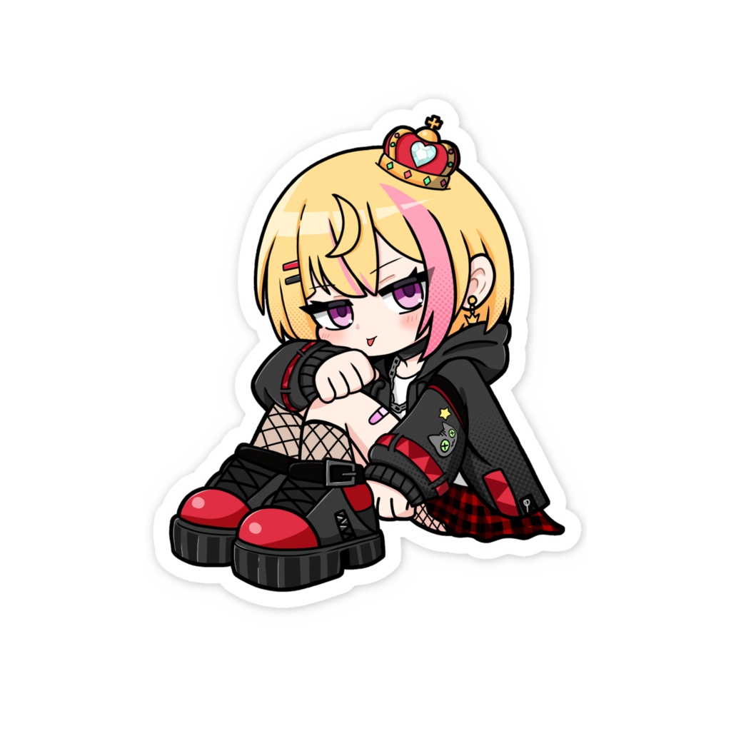 2026 地雷系ぴゅこるスマホステッカー