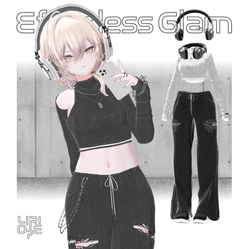 【 複数アバター対応 】Effortless Glam ( LUMINA / Sio / ミルフィ&エク / しなの / Lapwing / 真央 / 森羅 / マリシア / ミルティナ / マヌカ / 萌 / シフォン対応 )