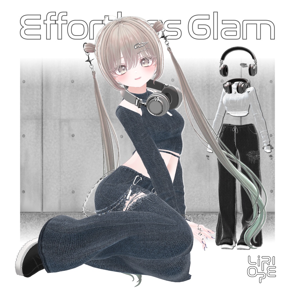 【 複数アバター対応 】Effortless Glam ( LUMINA / Sio / ミルフィ&エク / しなの / Lapwing / 真央 / 森羅 / マリシア / ミルティナ / マヌカ / 萌 / シフォン対応 )