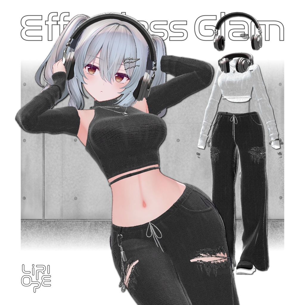 【 複数アバター対応 】Effortless Glam ( LUMINA / Sio / ミルフィ&エク / しなの / Lapwing / 真央 / 森羅 / マリシア / ミルティナ / マヌカ / 萌 / シフォン対応 )