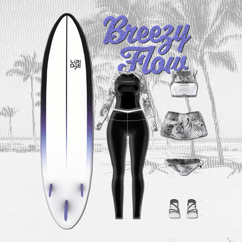 【 12アバター対応 】Breezy Flow ( Shinano / Rurune / Shinra / Lapwing / MilltinaFC /Marycia / MANUKA / Sou / Mao / Moe / Milfy & Eku / Rui 対応 )