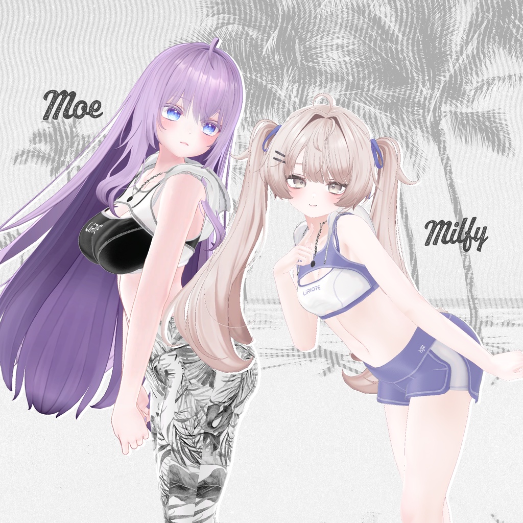 【 12アバター対応 】Breezy Flow ( Shinano / Rurune / Shinra / Lapwing / MilltinaFC /Marycia / MANUKA / Sou / Mao / Moe / Milfy & Eku / Rui 対応 )