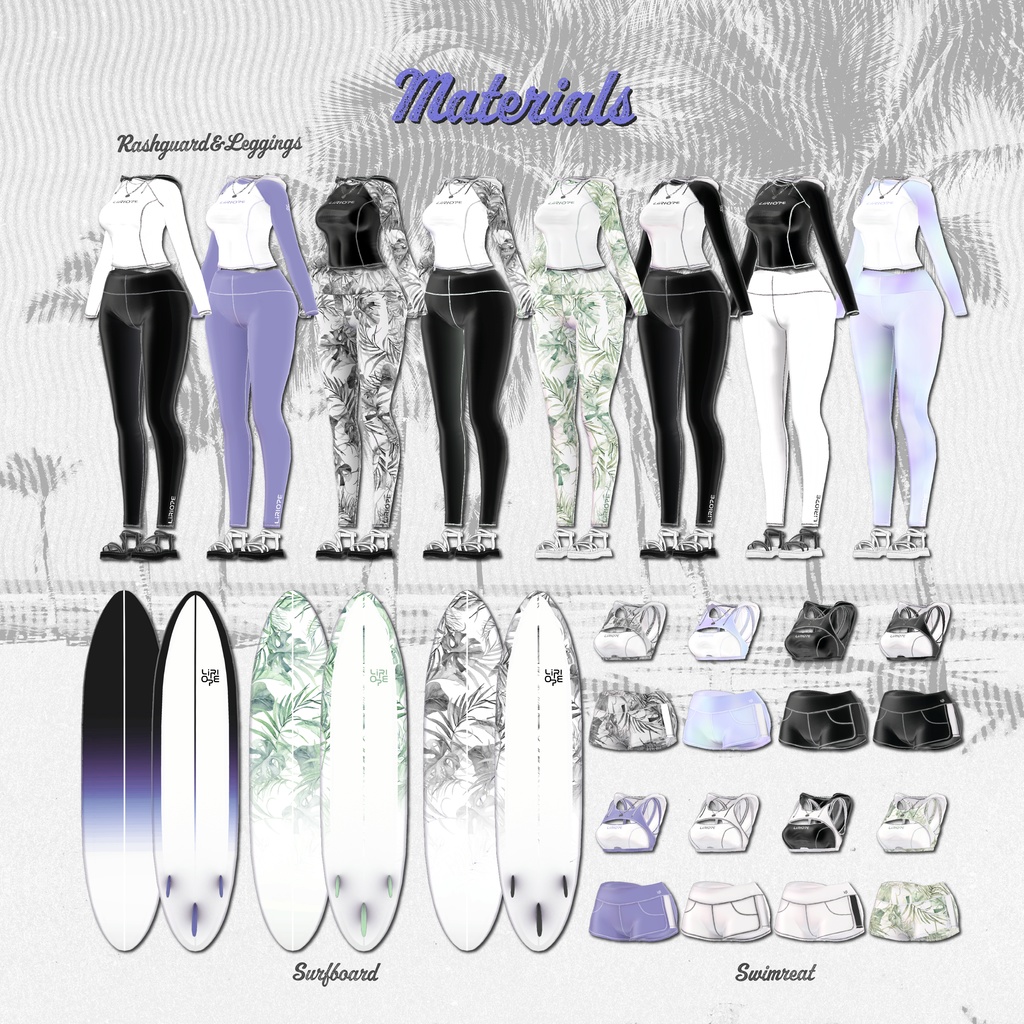 【 12アバター対応 】Breezy Flow ( Shinano / Rurune / Shinra / Lapwing / MilltinaFC /Marycia / MANUKA / Sou / Mao / Moe / Milfy & Eku / Rui 対応 )