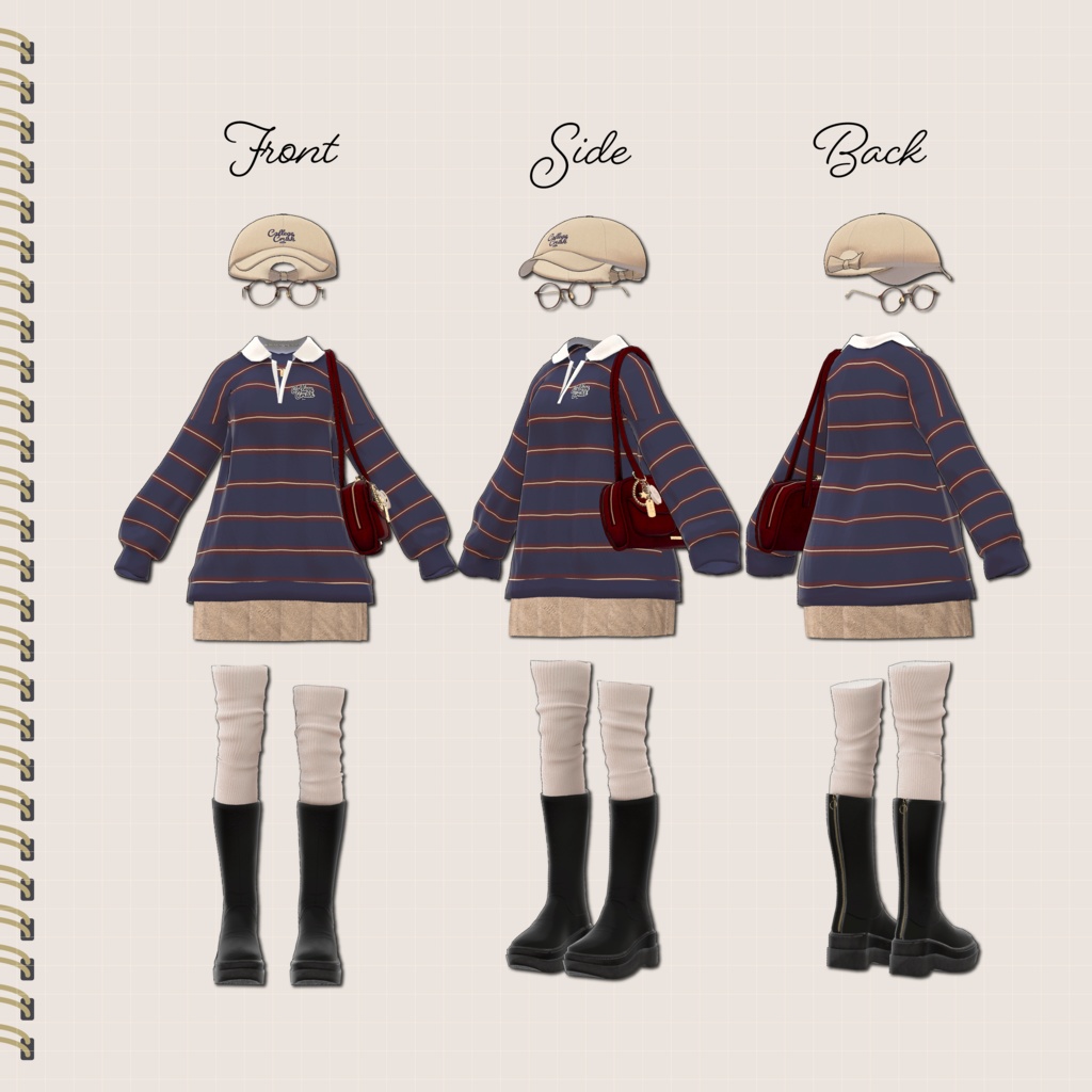 【 ✨Fullset SALE✨ 】CollegeCrush ( Shinano / Rurune / Shinra / Lapwing / MilltinaFC /Marycia / MANUKA / Mao / Milfy & Eku / LUMINA 対応)