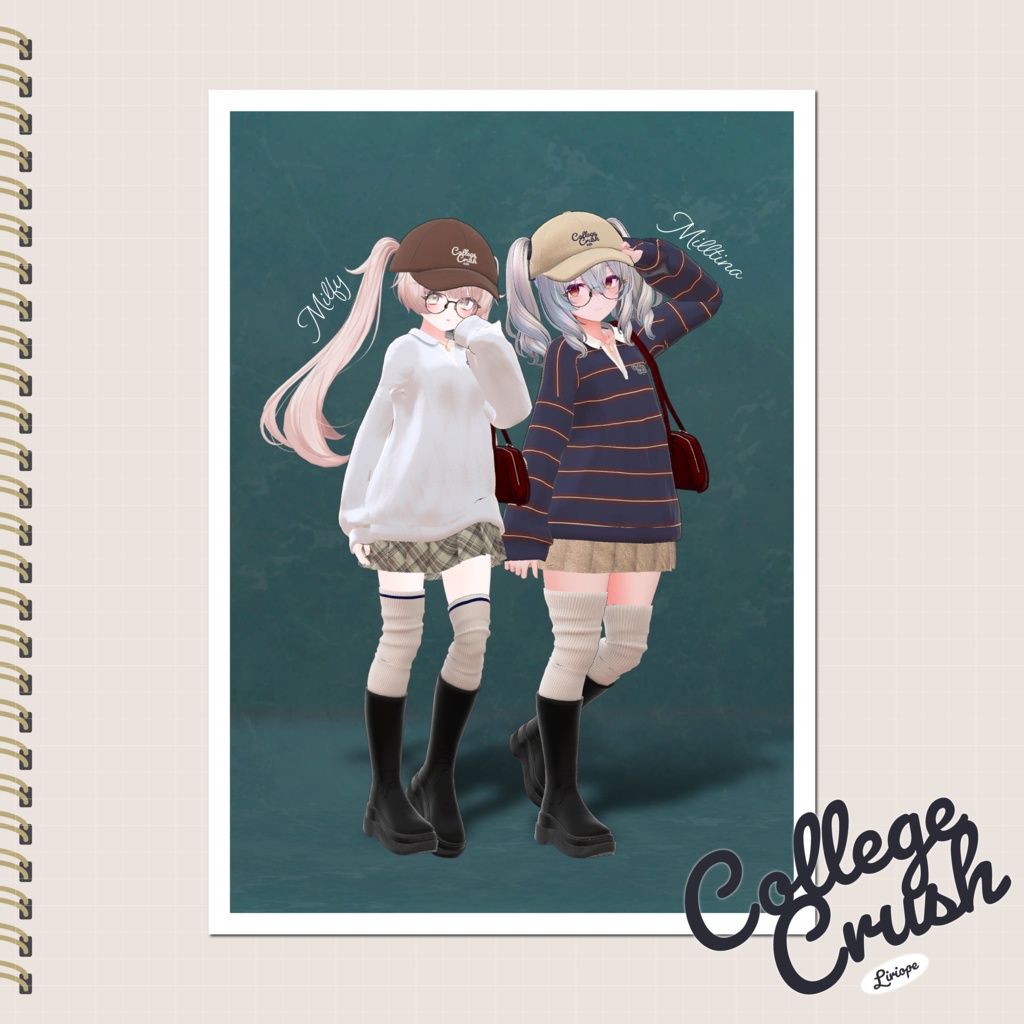 【 ✨Fullset SALE✨ 】CollegeCrush ( Shinano / Rurune / Shinra / Lapwing / MilltinaFC /Marycia / MANUKA / Mao / Milfy & Eku / LUMINA 対応)