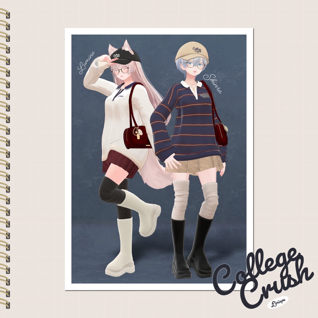 【 ✨Fullset SALE✨ 】CollegeCrush ( Shinano / Rurune / Shinra / Lapwing / MilltinaFC /Marycia / MANUKA / Mao / Milfy & Eku / LUMINA 対応)