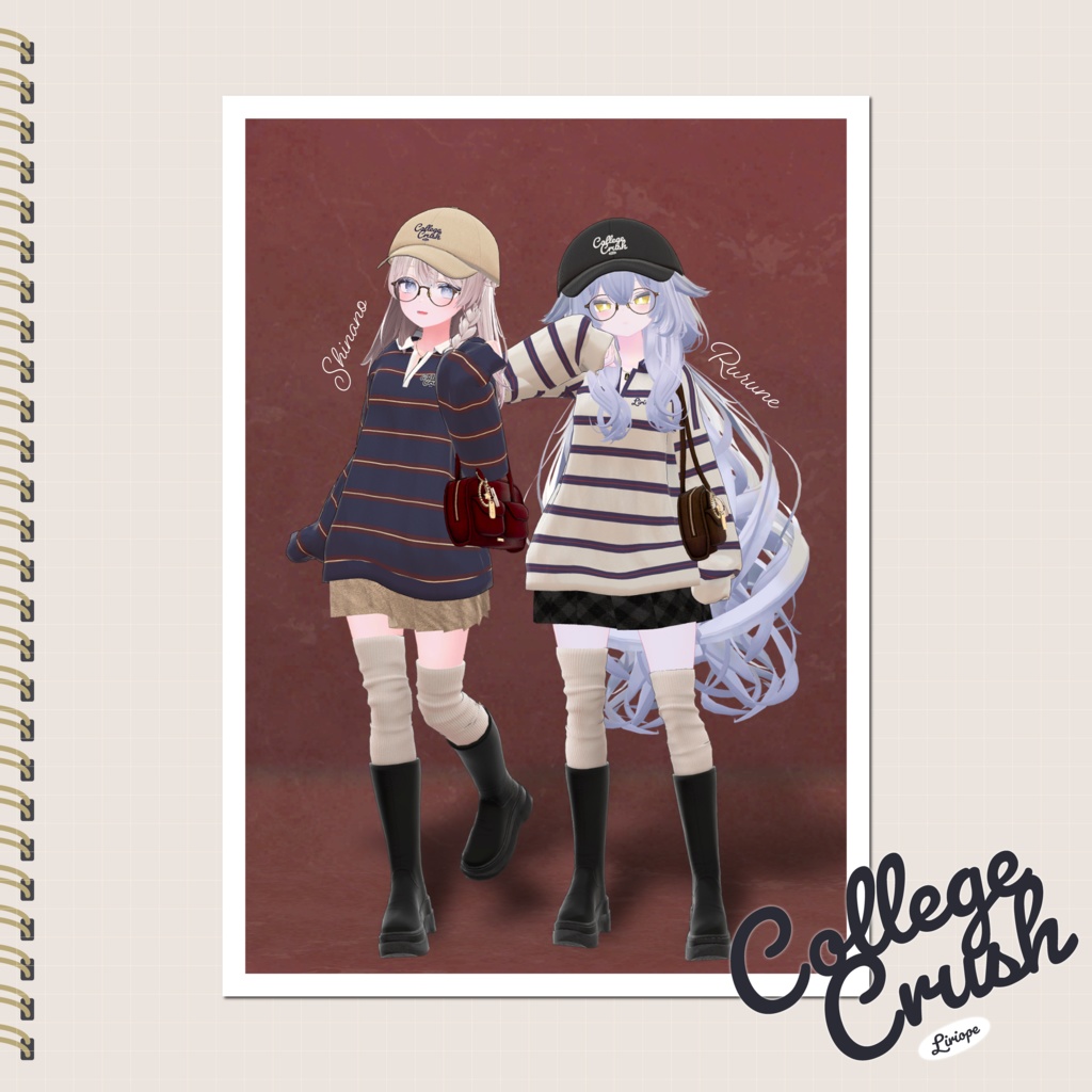 【 ✨Fullset SALE✨ 】CollegeCrush ( Shinano / Rurune / Shinra / Lapwing / MilltinaFC /Marycia / MANUKA / Mao / Milfy & Eku / LUMINA 対応)