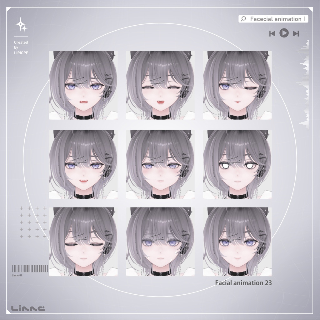 リンネ - Linne - / オリジナル3Dモデル