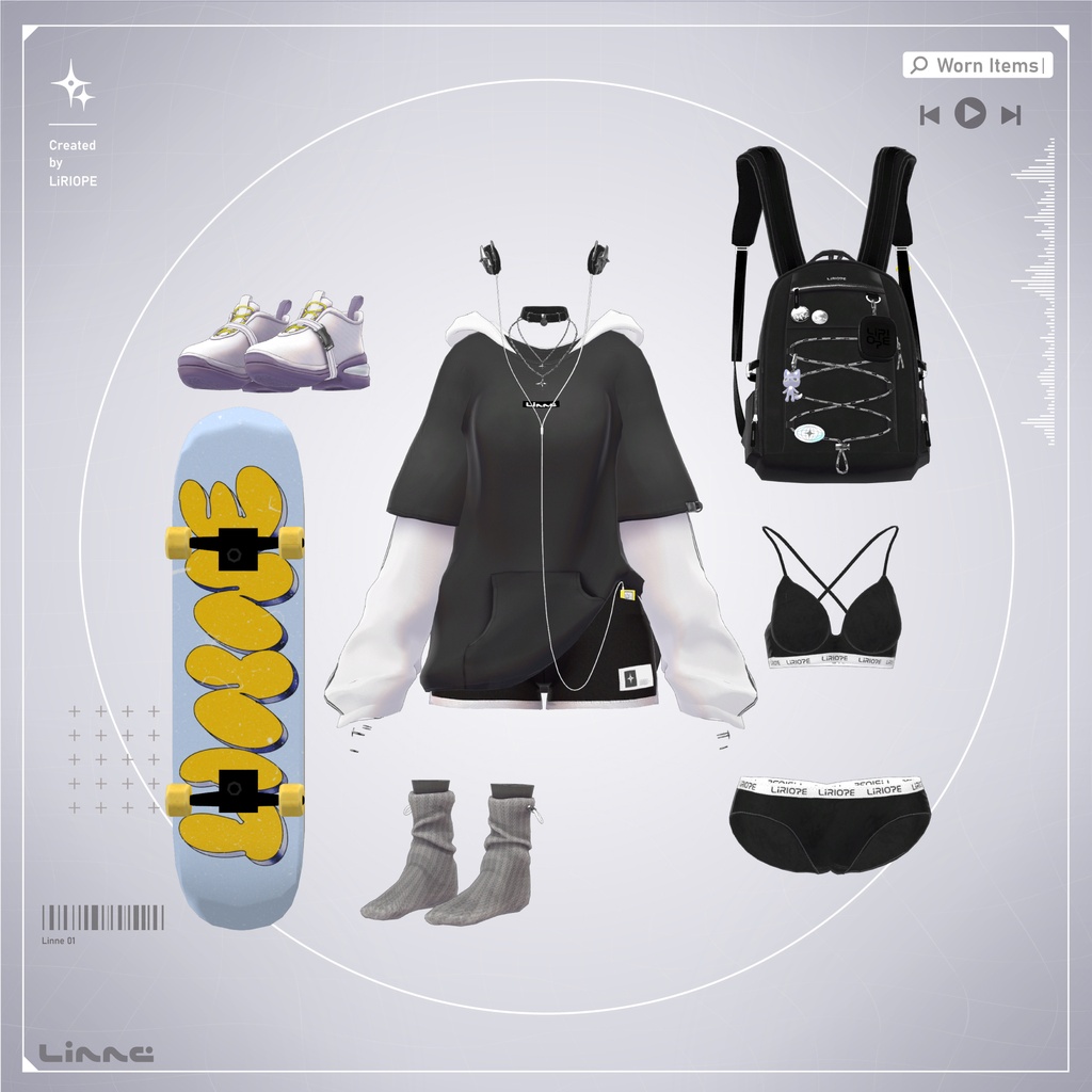 リンネ - Linne - / オリジナル3Dモデル
