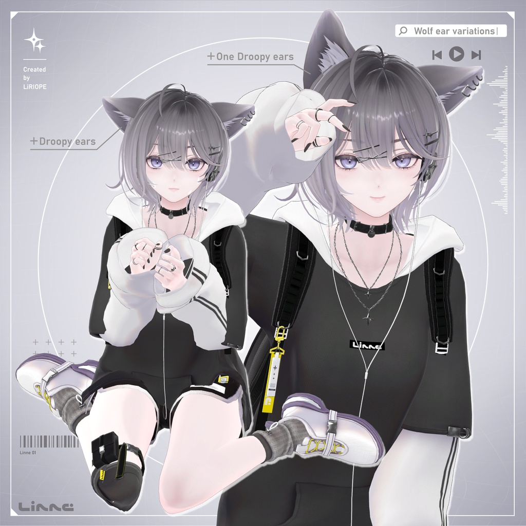 リンネ - Linne - / オリジナル3Dモデル
