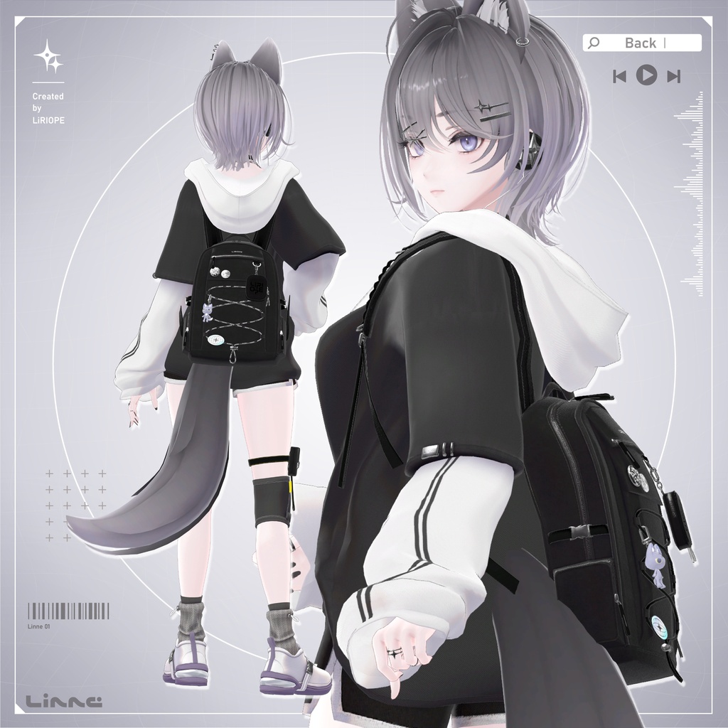 リンネ - Linne - / オリジナル3Dモデル
