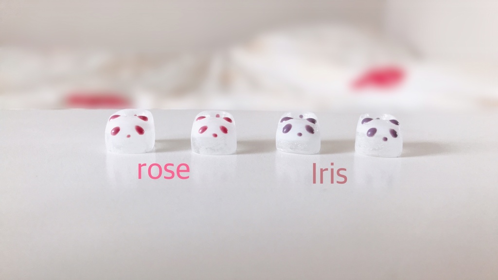 PANDA SHOES🐼くすみカラーver.【10cm】