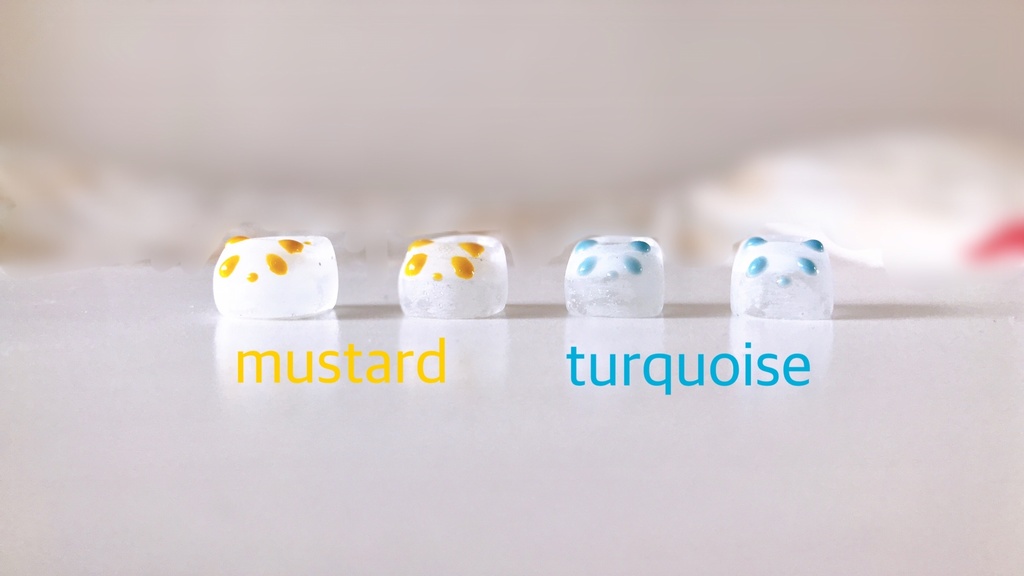 PANDA SHOES🐼くすみカラーver.【10cm】