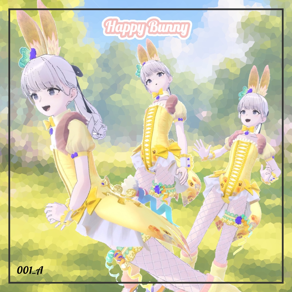 ⚡発売Sale⚡Happy Bunny【4アバター対応】