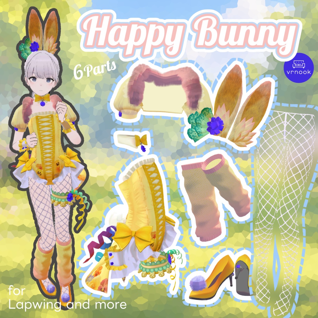 ⚡発売Sale⚡Happy Bunny【4アバター対応】