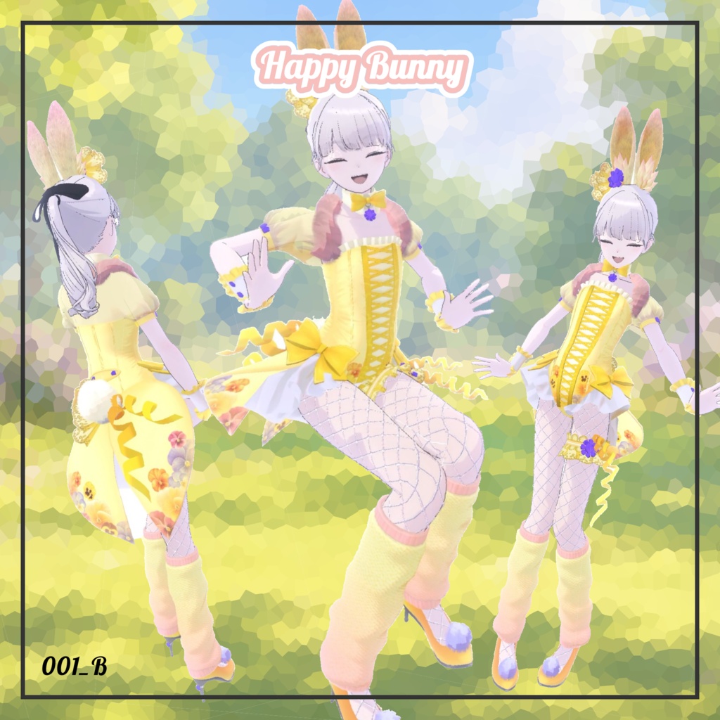 ⚡発売Sale⚡Happy Bunny【4アバター対応】