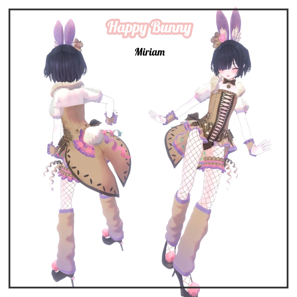 ⚡発売Sale⚡Happy Bunny【4アバター対応】