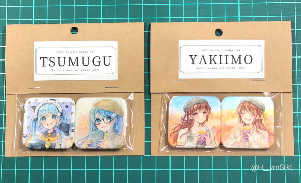 【缶バッジセット】2023 autumn badge set