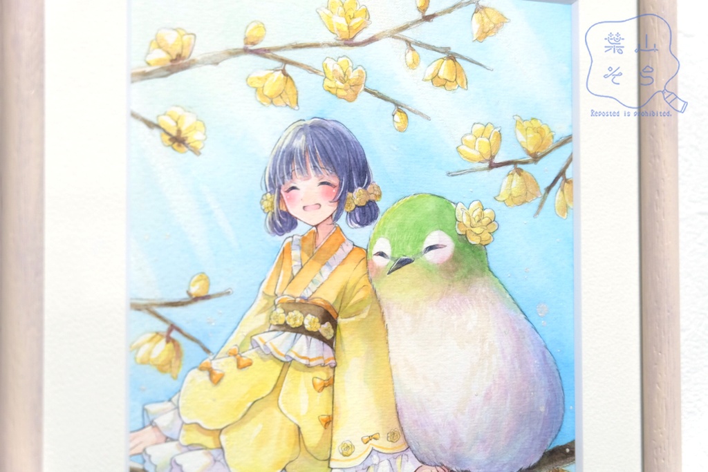 【HOT】【額装原画】「君の好きなところ」