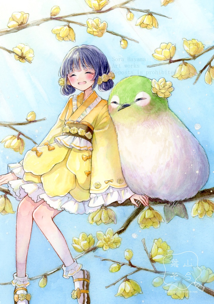 かなこ 手描きイラスト 額装原画 3点おまとめ 額装原画】「君の好きなところ」 - SOLA-na! - BOOTH