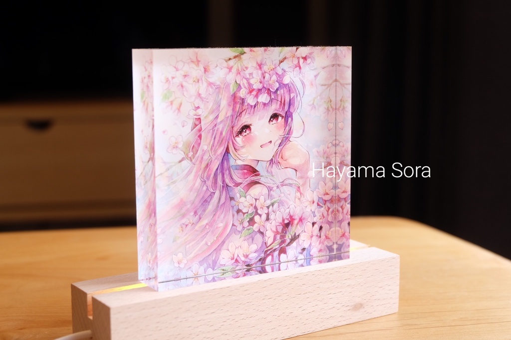【コミティア152新作】【アクリルブロック】「またね」