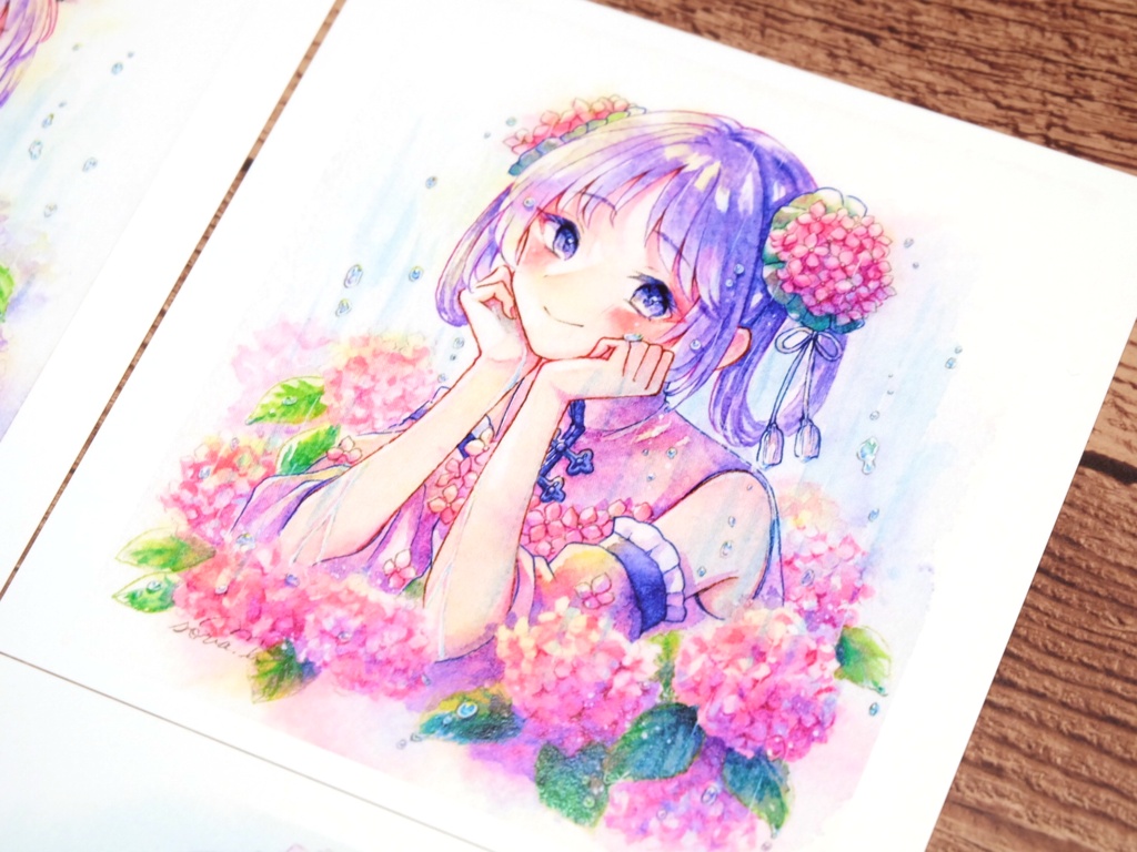 【スクエアカードセット】「梅雨セット」