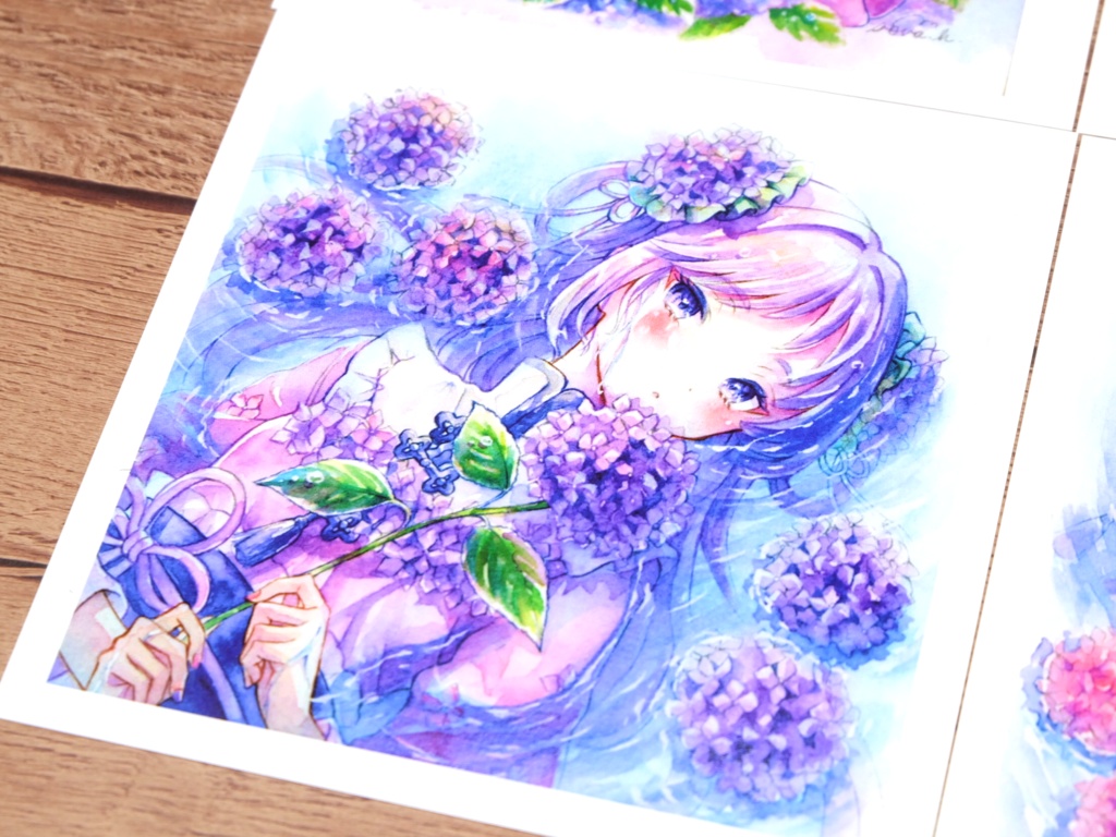 【スクエアカードセット】「梅雨セット」