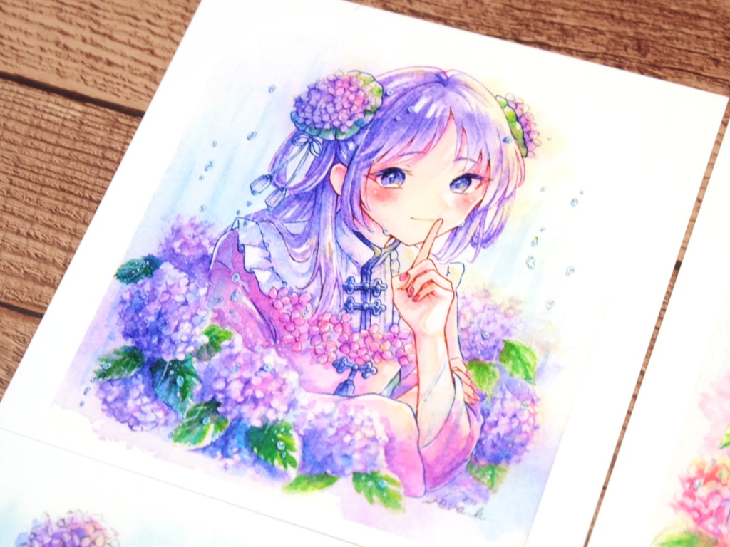 【スクエアカードセット】「梅雨セット」