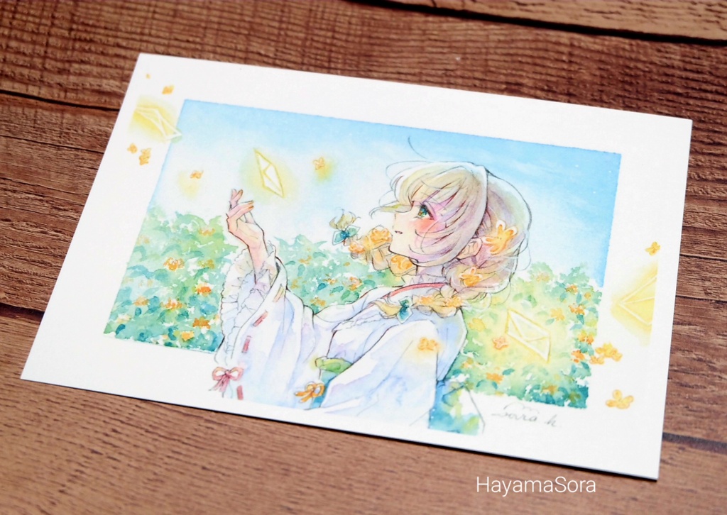 【ポストカードセット】「金木犀」セット
