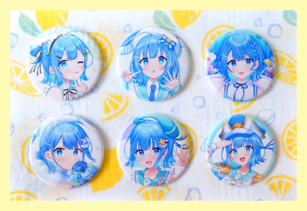 みど子トレーディング缶バッジ