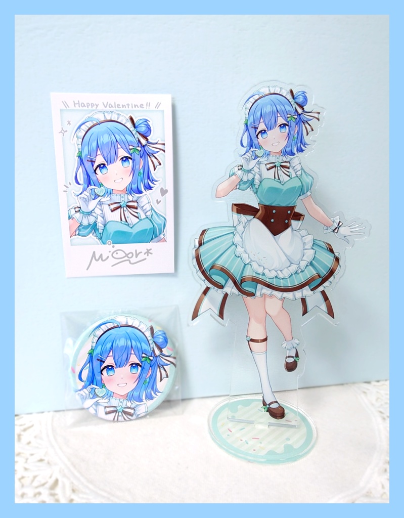 【再販】チョコミントみど子グッズ3点セット