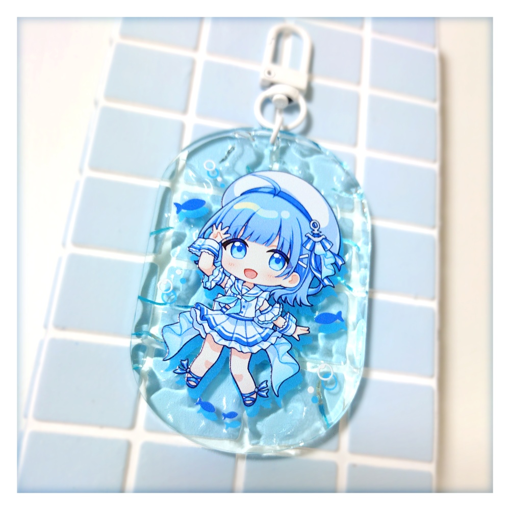【2026夏】水面アクリルキーホルダー