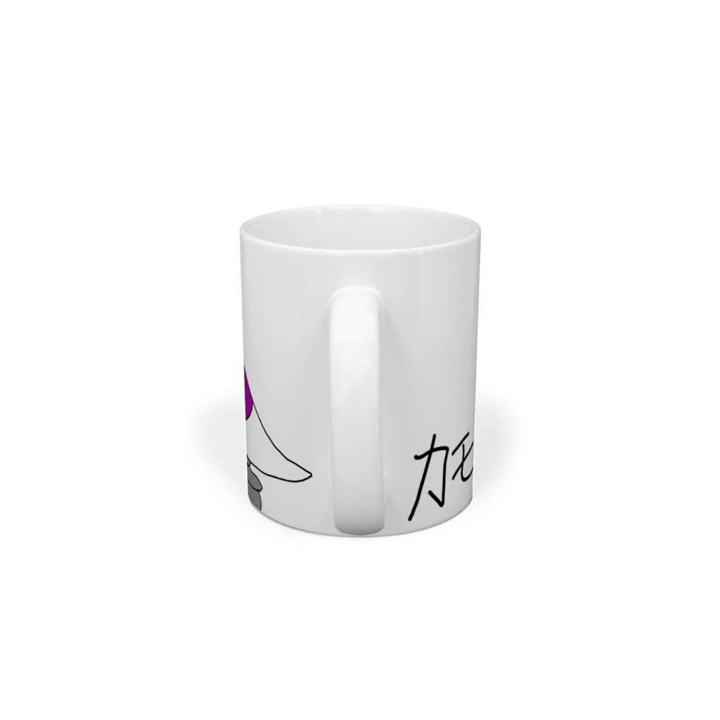 釣り人なカモメのおっさん_マグカップ