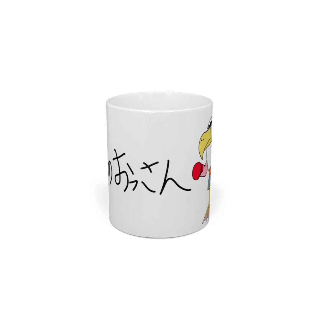 ボクサーなカモメのおっさん_マグカップ