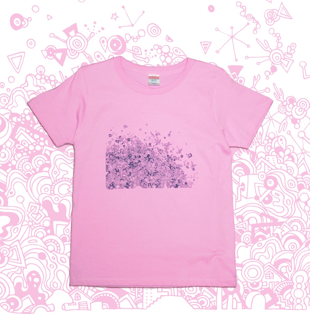 【送料無料】メンズ・レディースサイズ有★マーブル Tシャツ
