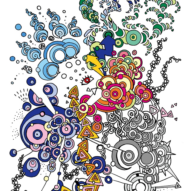 【送料無料】バイオ カラフル スマホケース(ハードケース全面プリント)