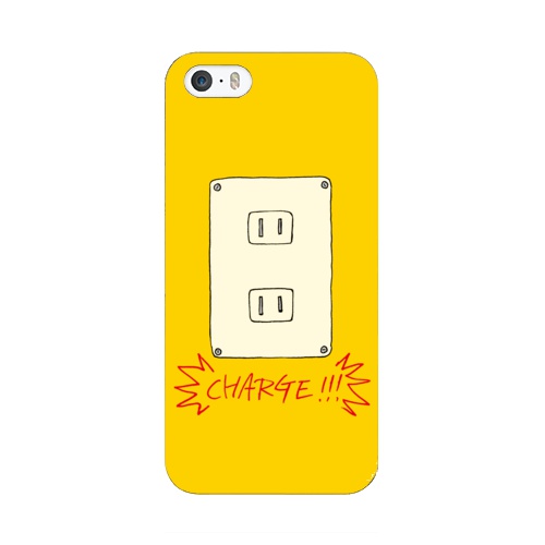 【送料無料】充電せよ!!! スマホケース(ハードケース全面プリント)