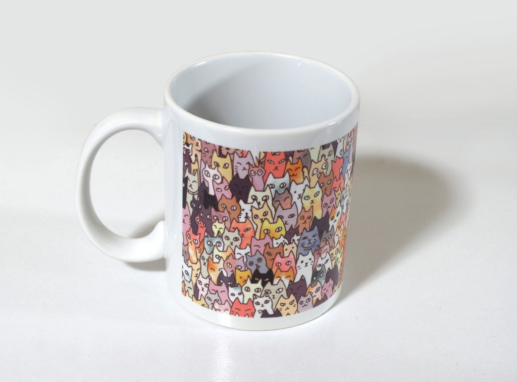 【送料無料】にゃんこ大集合 マグカップ