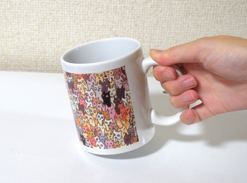 【送料無料】にゃんこ大集合 マグカップ