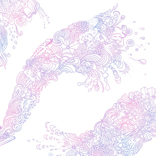 【送料無料】あふれる感情 ホワイト 手帳型iPhoneケース