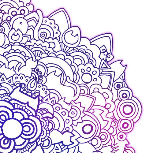 【送料無料】ネコタングル 手帳型スマホケース