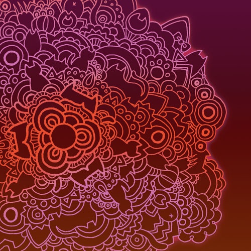 【送料無料】ネコタングル 手帳型スマホケース