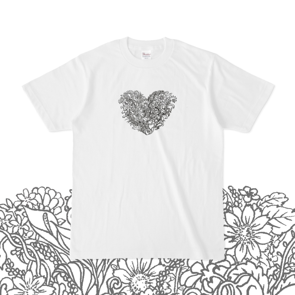 Blooming Love 男女兼用Ｔシャツ