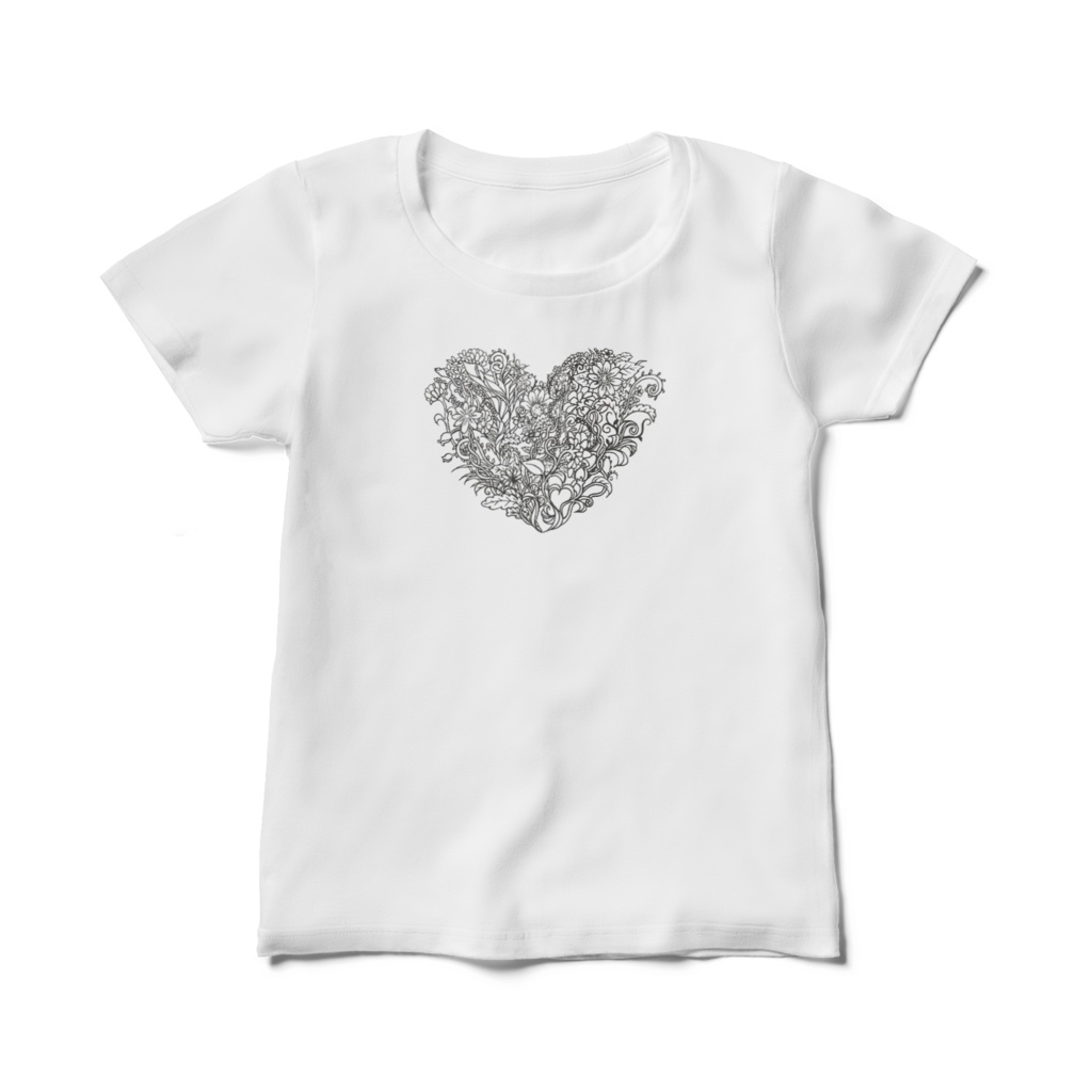 Blooming Love レディースTシャツ