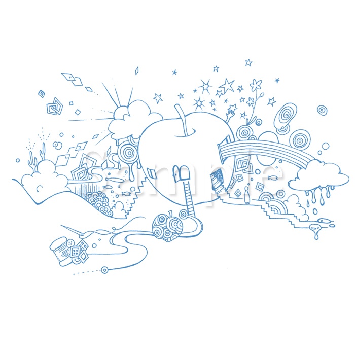 林檎の世界 Tシャツ