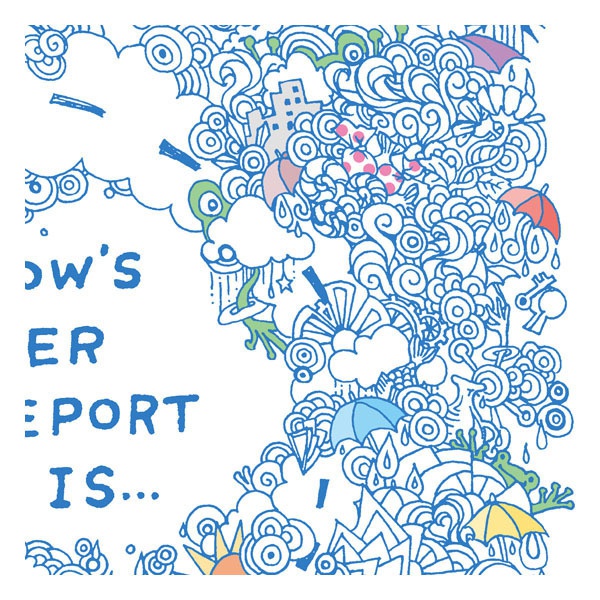 【送料無料・即発送】カエルの天気予報トートバッグ