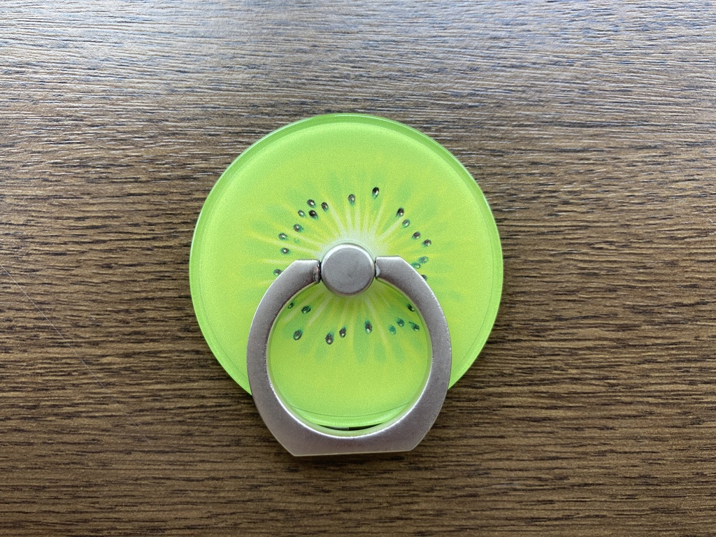 【即発送・送料無料】スマホリング キウイ